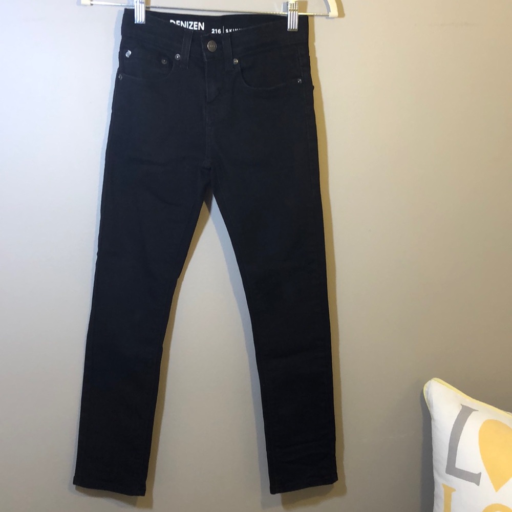 GREAT Boys Levi’s Denizen Size 10 Black Jeans